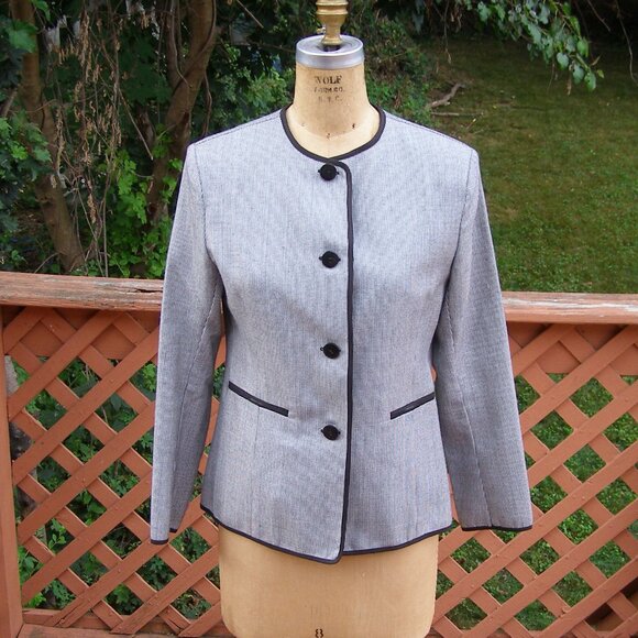NEW size 6-8 Career Blazer Single Breasted Unlined by NY Sake - Picture 1 of 8